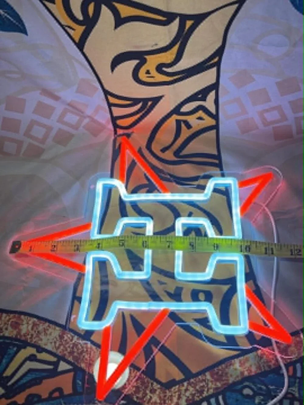 Houston Astros Neon LED Sign • New in Box • MLB Fan Light